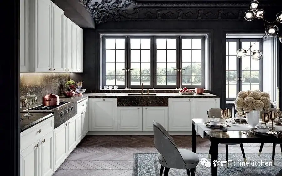 Prodeco Modern Kitchen Furniture Sets Smart Cabinet Design with MDF Carcase and Lacquer Door Panel In-Kitchen Joinery Idea
