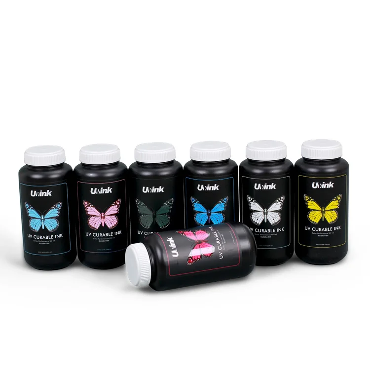 Hard soft uv ink for Konica Ricoh Seiko Spectra Xaar Ricoh Seiko Fujifilm Dimatix Toshiba dead