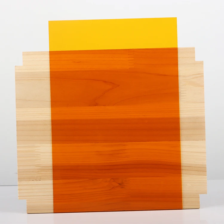 Premium Quality Advertising Gold Acrylic Plastic Transparent Board Iridescent Acrylic Sheet