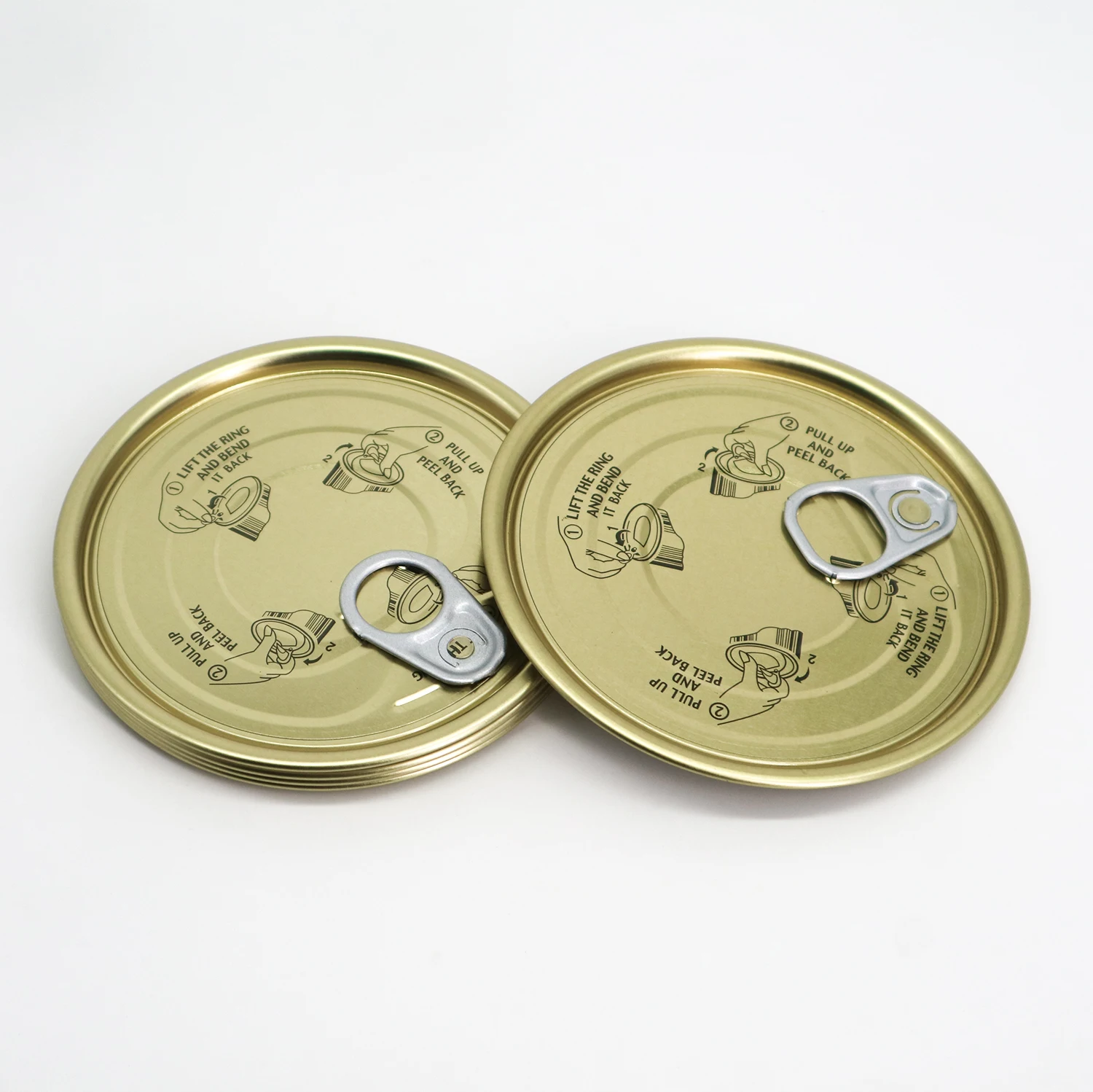 EOE EZO ETP Metal Pull Tab Pop Top Cap Ring Pull Lids Easy Open Door For Tin Can