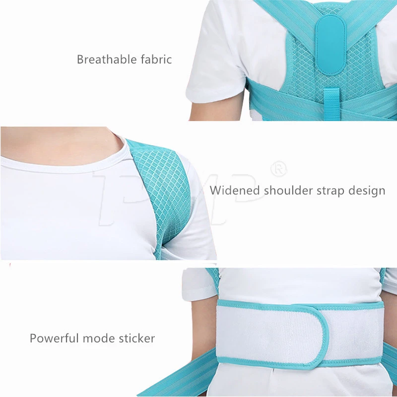 Корректор Осанки Спины для детей Ортопедический Корсет поддержки плеч поясницы талии подростков выпрямитель верхний пояс