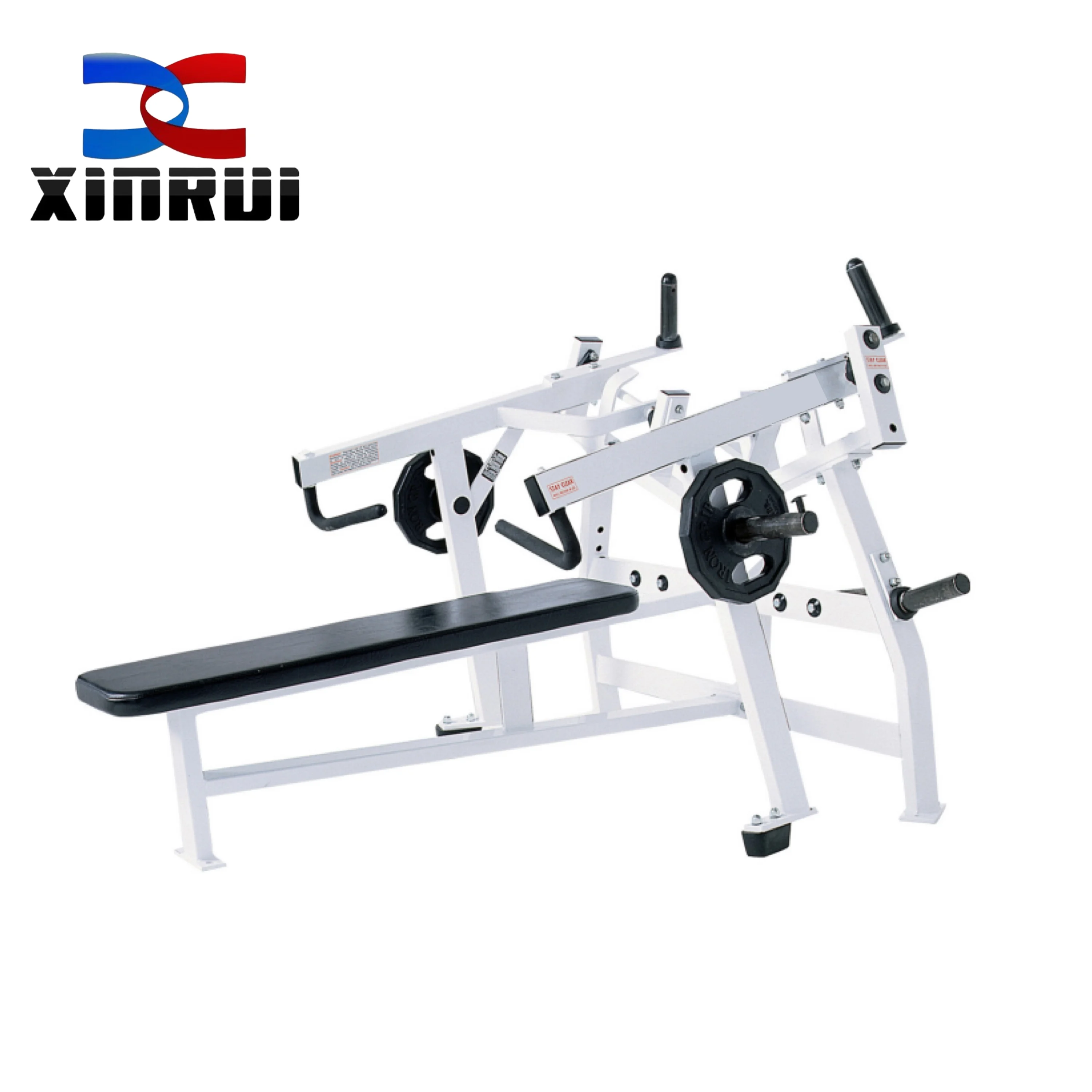 commercial gym fitness equipment steel Iso-Lateral Horizontal Bench Press machine gym equipment for home gym