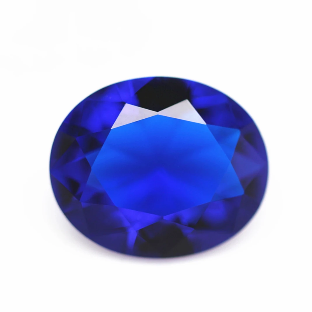 Mwin Wholesale All Kinds Of Colors And Shapes K9 Crystal Glass Special Shiny Blue Crystal Jewelry Gemstones and Crystal Stone