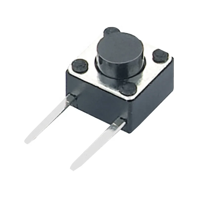 TS-D001 factory Momentary 6*6 mm RoHS reach tact switch 4 pin DIP type for Remote Control push button tactile switch