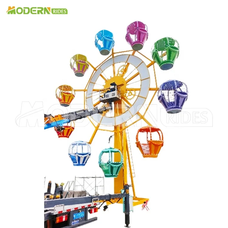 Amusement park facilities attraction park equipment funfair rides mini ferris wheel for sale