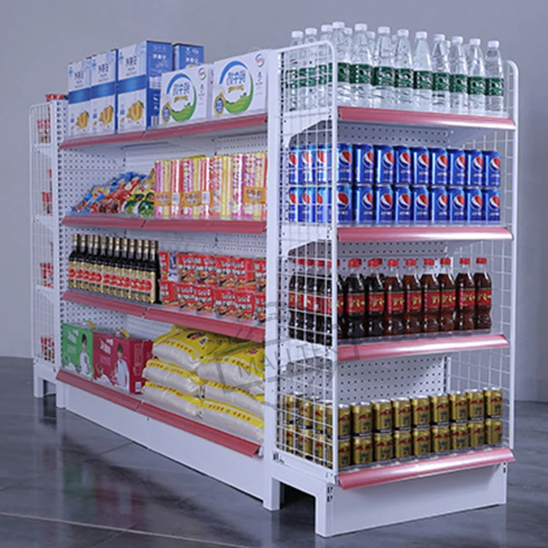 Общий продуктовый магазин 5 слоев гондолы супермаркет полка дисплея