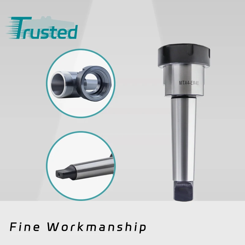 High Precision Morse Taper Tool Holders MT4 ER25 ER32 ER16 ER20 ER40 Tool Holder for CNC Center