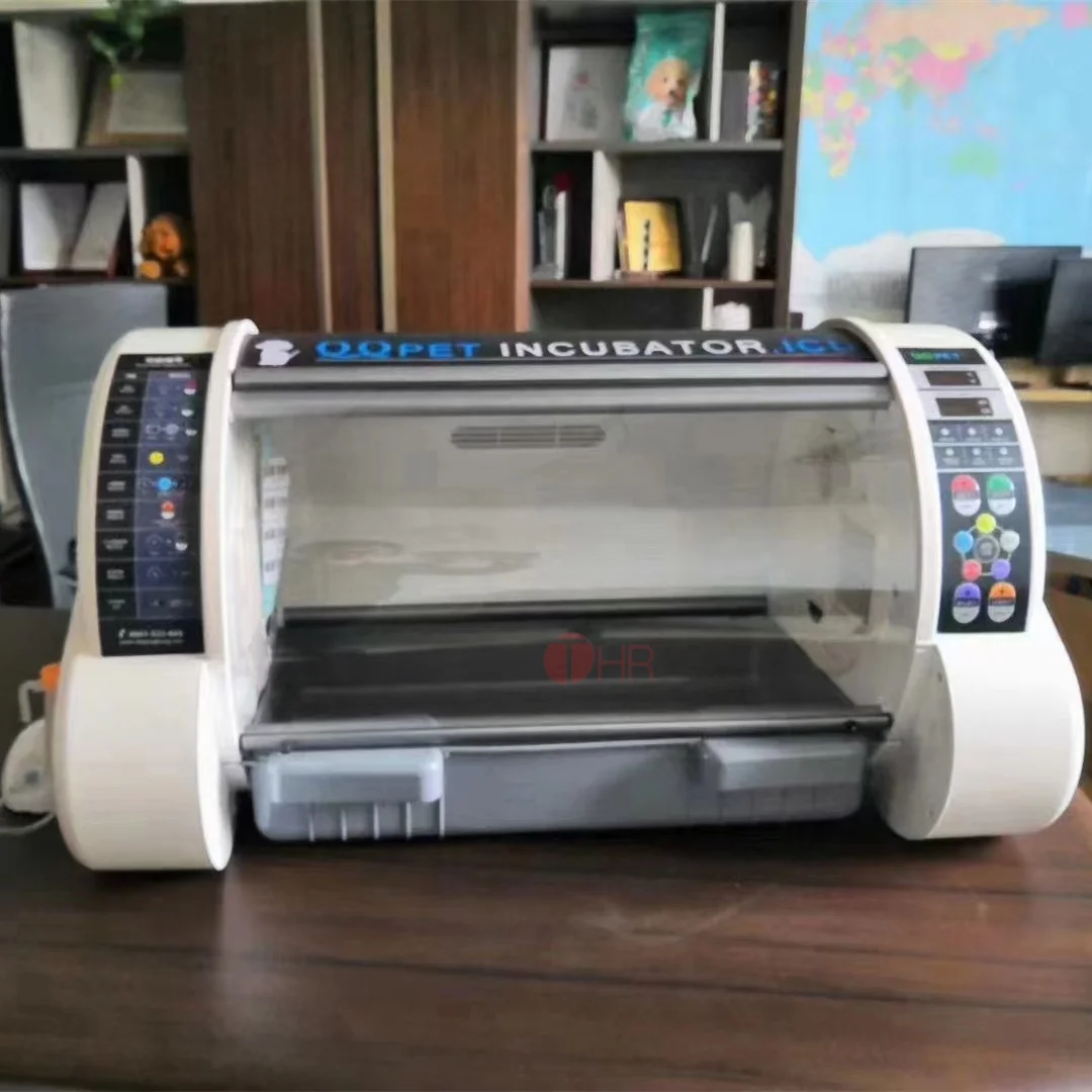 THR-1803 Veterinary Instruments Portable ICU Incubator Newborn Puppy Pet Incubator