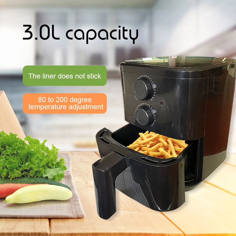Home Kitchen General Electric Deep Fryer Smart Chips Deep Frying Pan Multi-function Air Fryer
