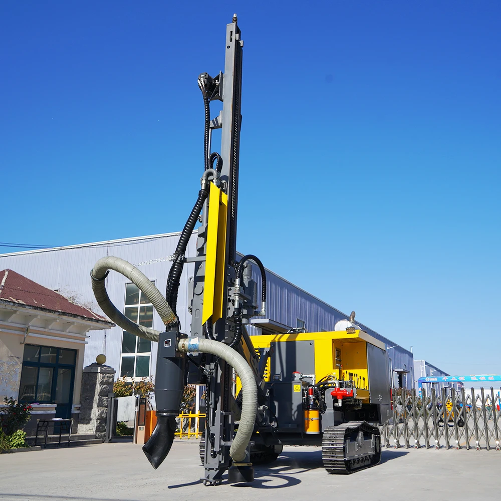 down the hole gold quarry borehole tunnel mine drilling mining-drilling rig machine equipment price