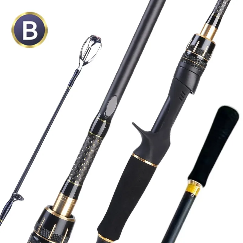 OEM ODM China amazon hight quality custom Baitcasting trout carbon fiber graphite casting pole fishing rod grip olta kamisi