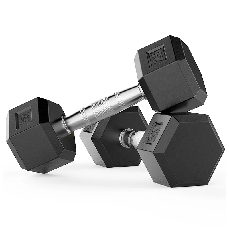 BunnyHi YL005 Fitness Multi Sport Hex Pounds Lb Dumbbells 10kg Hexagon Dumbbell Set Hexagonal Dumbbell