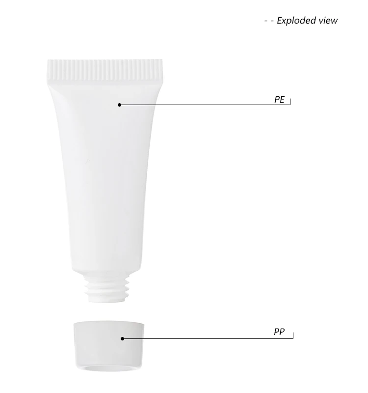 
5ML Customized Color Plastic Cosmetic Eye Cream Tube 