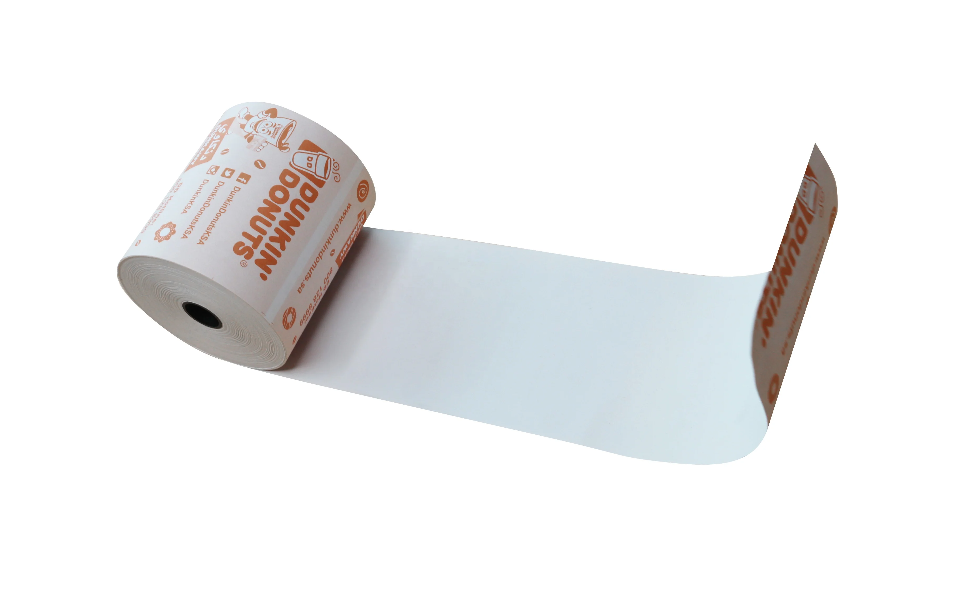 Factory Free Sample Direct Thermal Paper Roll Rollo de papel termico 80mm 57mm for Cashier Receipt POS ATM Bank