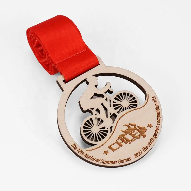 Manufacturers Competitive competition wooden medal board laser cutting wooden medal display stand