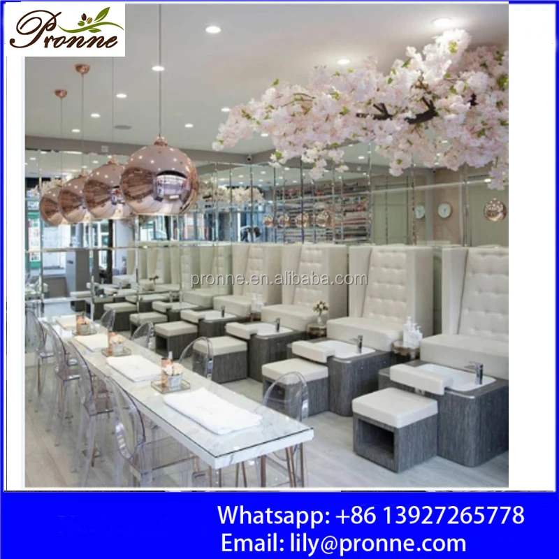 Germany Beauty Salon Classic Vibration Massage Wholesale Pedicure Chair With Stool