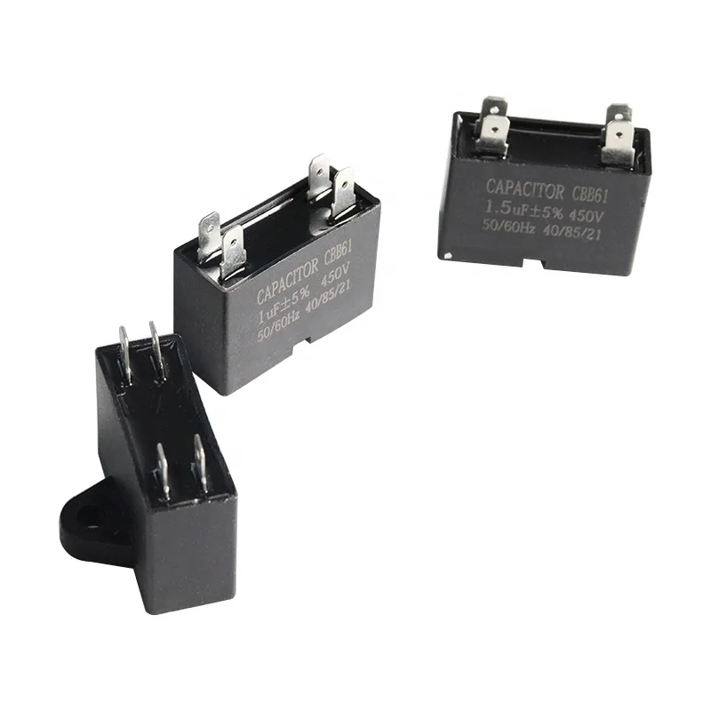 Best Quality Air Conditioner Run Capacitor Dual Run Circular Start Capacitor