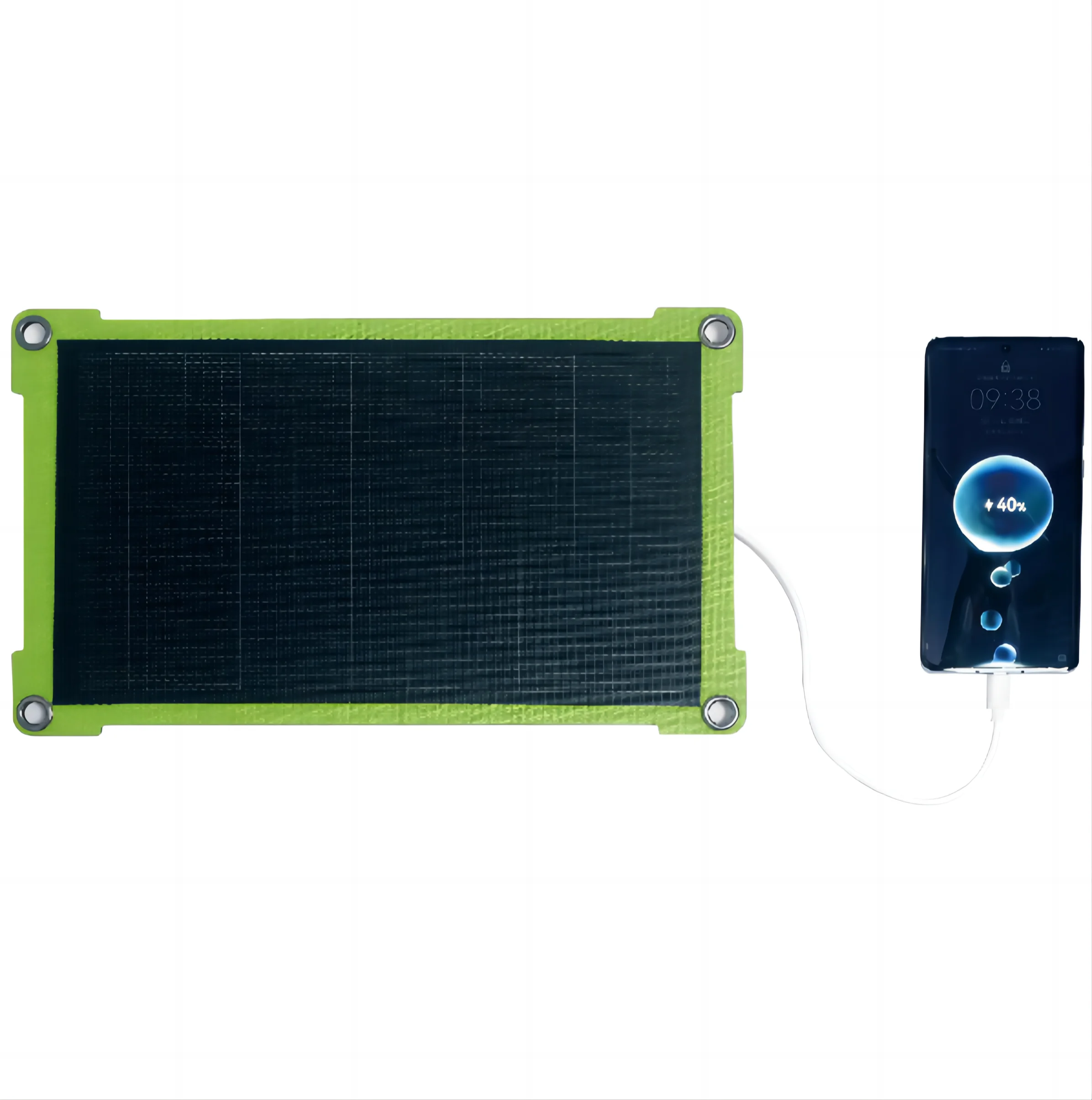 Portable 10W Solar Charger  USB Direct Charge Multiple Devices Mini Solar Panel