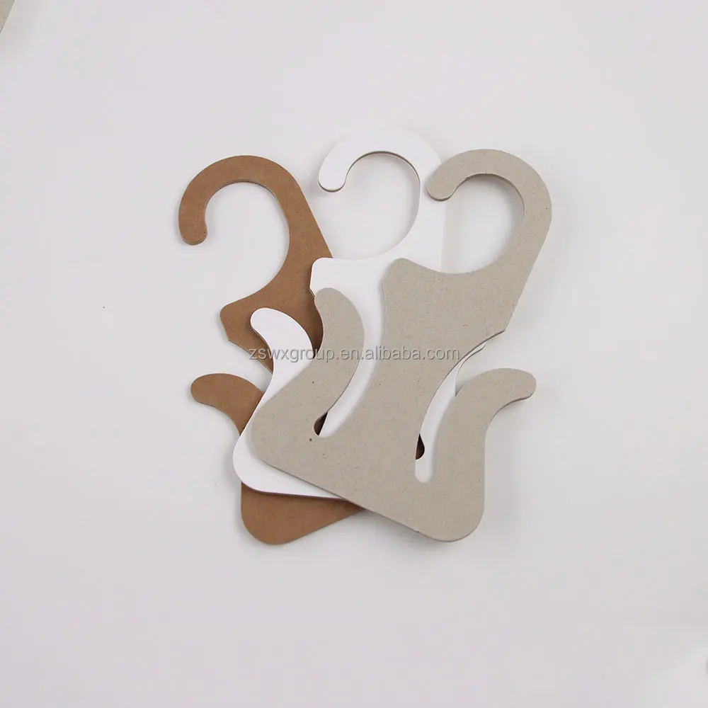 Wholesale High Quality Recyclable Slides Sandals Paper Cardboard Hanger Hook