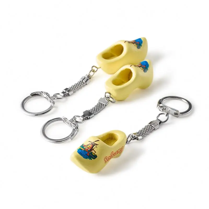 custom wholesale natural home deco souvenir Holland Souvenirs Wooden Shoes Dutch Clogs