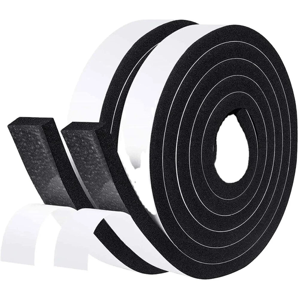 High Quality Foam Tape Doors and Windows Insulation Self Adhesive Foam EVA Material Sealing Strips