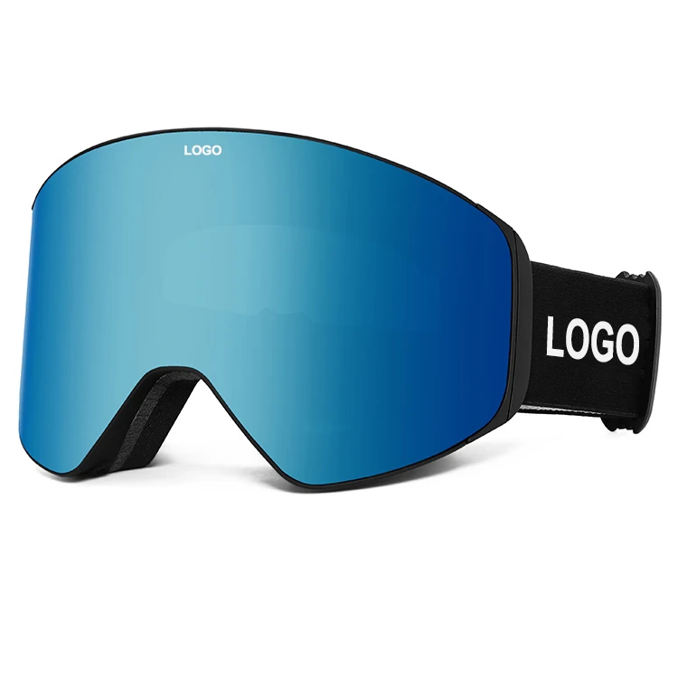 Ski Goggles Manufacturer Oem Custom Anti-fog Snow Skiing Googles OEM Replaceable Magnet Snowboard Goggles