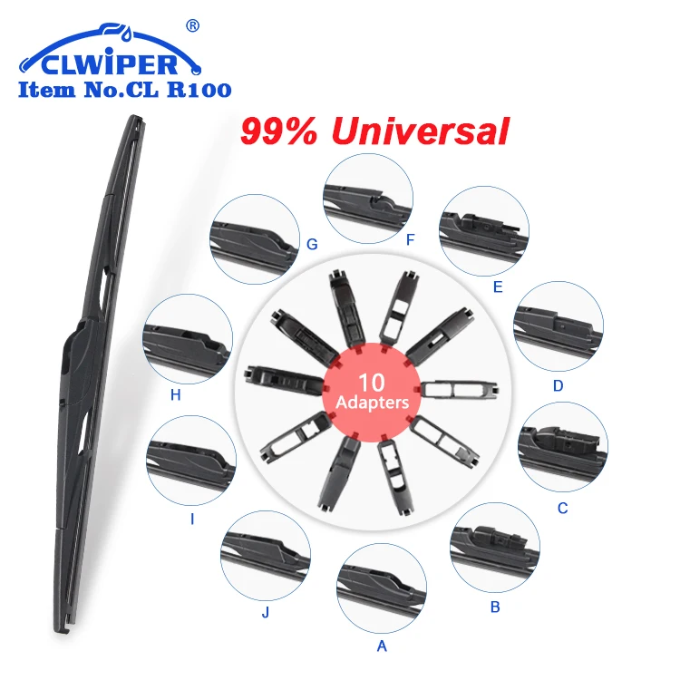 Auto Car Universal Glass The Best Flat Wholesale New Style Windshield Multifunctional Rear Wiper Blade For Sale With 10 Adapters