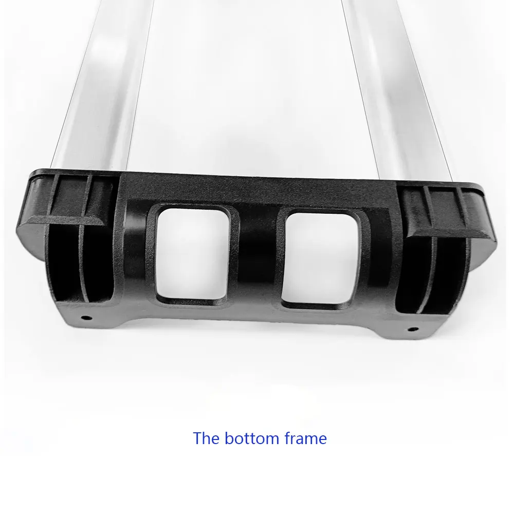 3 steps Telescopic Luggage handle Adjustable Trolley parts Accessories suitcase handle retractable trolley handle factory