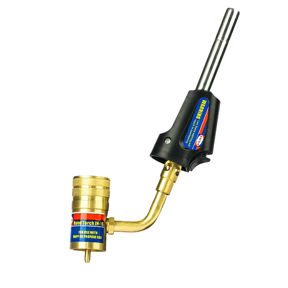 Mapp gas brazing welding copper pipe tube swirl flame hand torch