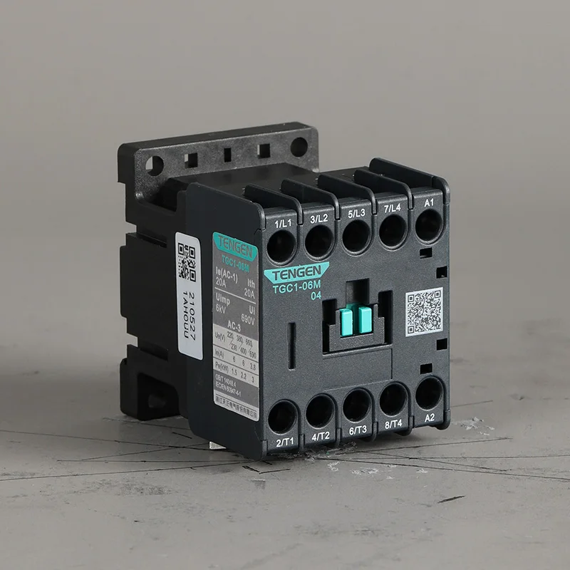 Высококачественный 24Vdc 3 Pole 6A 9A 12A 18A 25A 32A контактор