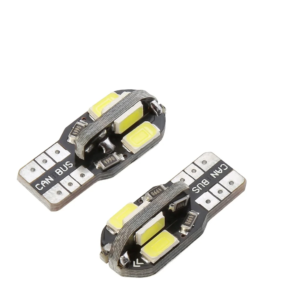 Автомобильная светодиодная лампа Canbus 8 Smd T10