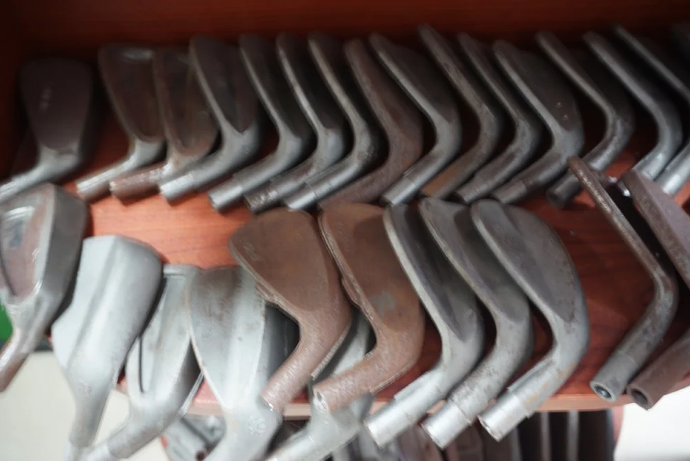 Custom performance cnc face milled golf club wedge heads