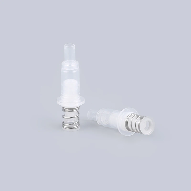 Good sale cosmetic pump core white plastic lotion pump core parts