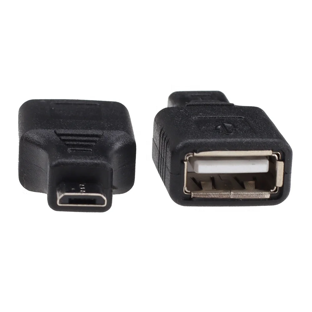 Micro USB Male to USB 2.0 Female Plug OTG Adapter Data Sync Transfer Converter Connector For Android Mobile Phones Tablets