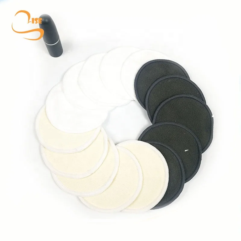 Washable Soft Bamboo Fiber Organic Cotton Pads