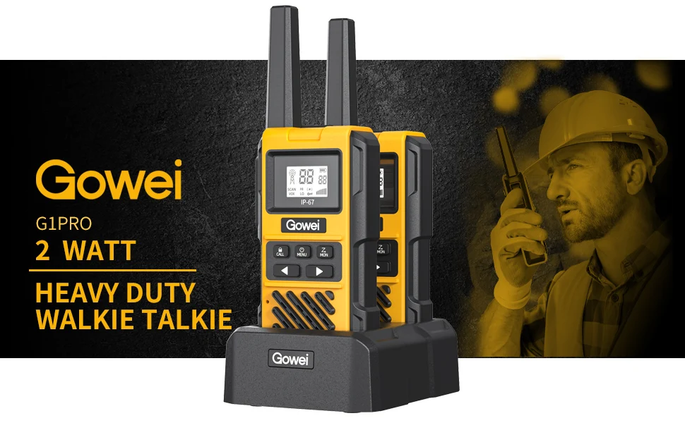 IP67 handheld transceiver walkie talkie waterproof walkie talkie audio intercom system