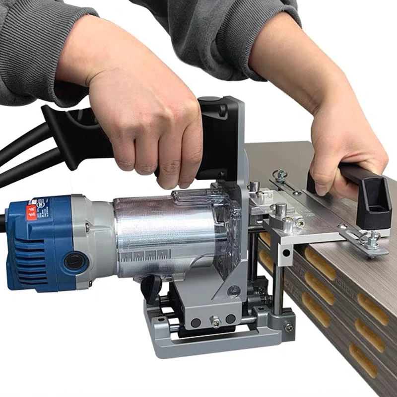 Trimming Machine Bracket 220V Electric Slotting Machine Slotting Machine In Guangdong