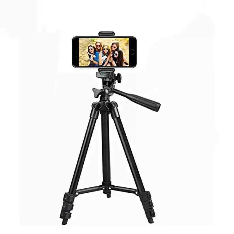 Smartphone Holder with 1/4 Screw Universal Tripod Monopod Mount Adapter Phone Holder for Tripod Cell Phone