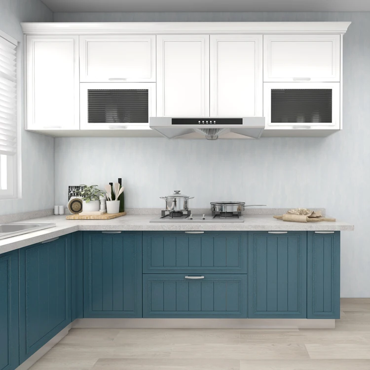 
Hangzhou Jumbuck standard RTA kitchen cabinet Australia design Lake Baikal style kitchen furniture 
