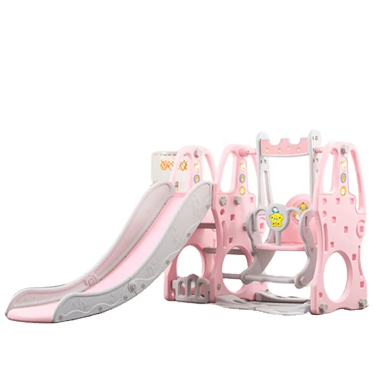 Детский сад, многофункциональная крытая игровая площадка 3 в 1, пластиковые детские качели и горки