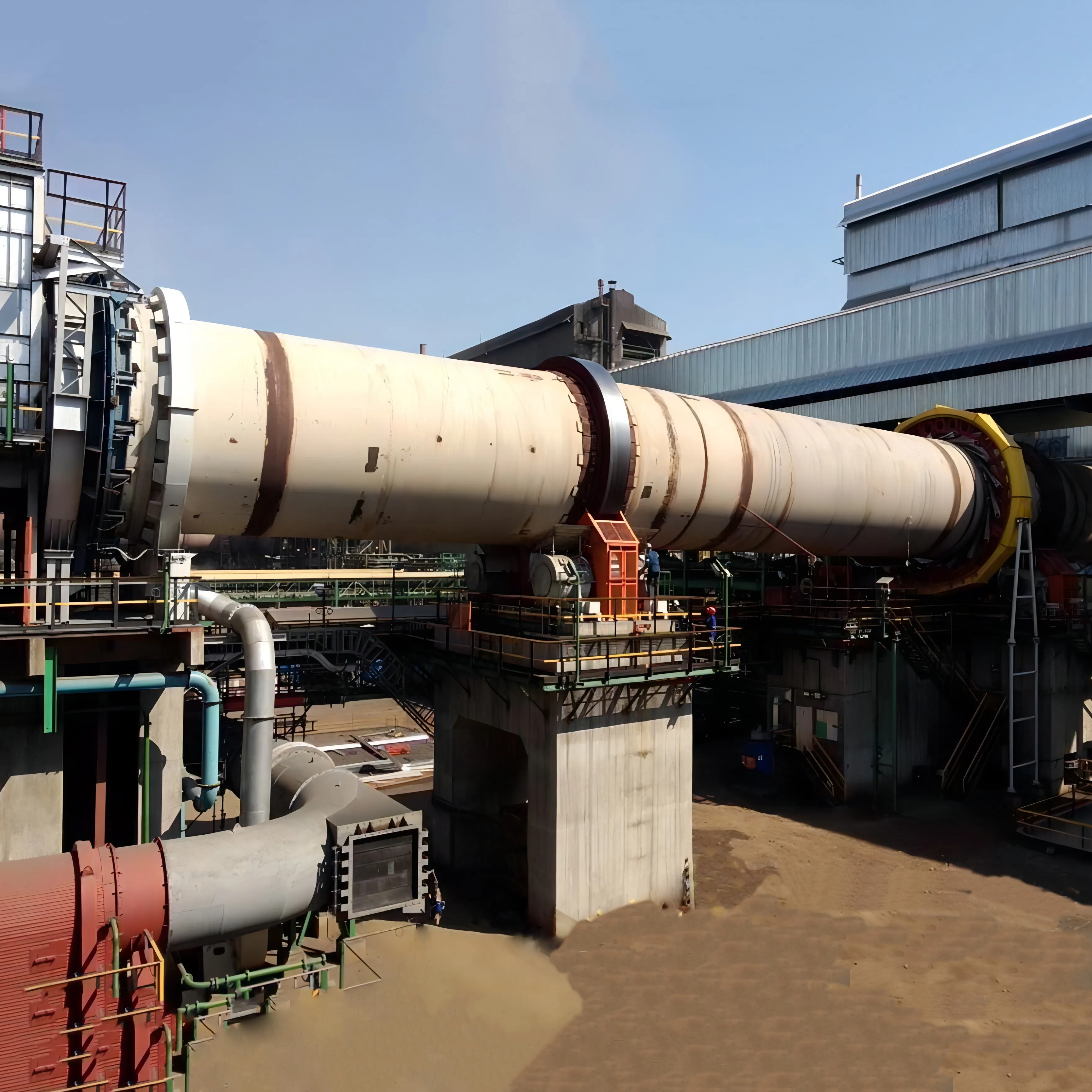 Tongli 100-500t/d rotary lime kiln Metallurgy Rotary Kiln