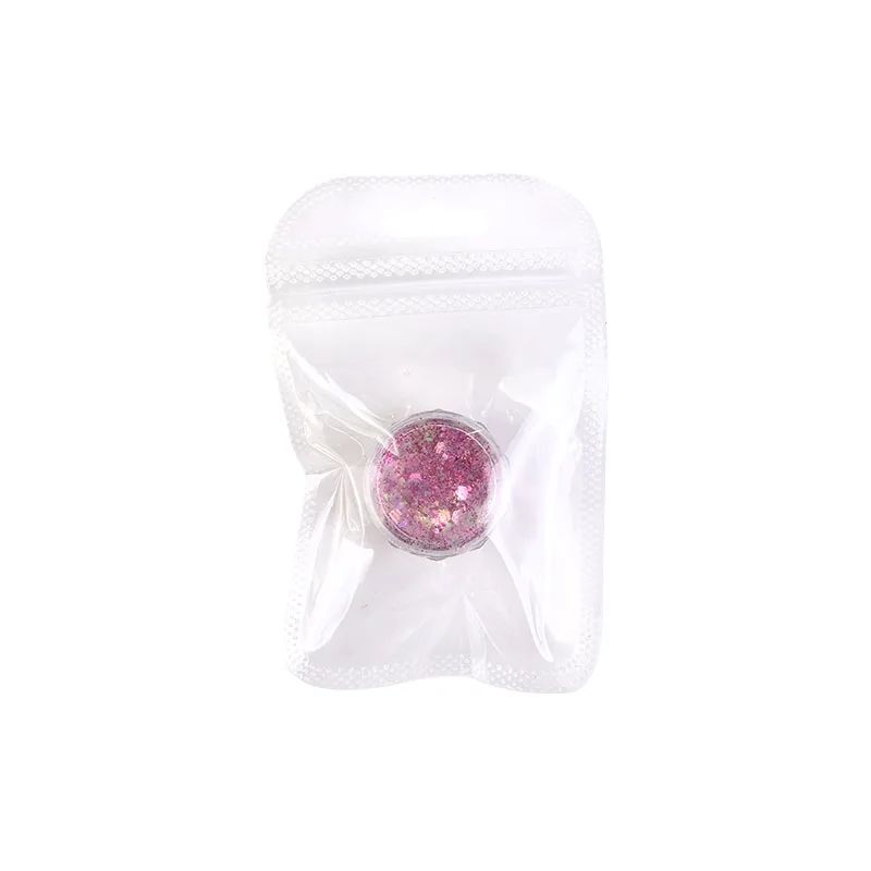 12 Colors Shimmer Aurora Mermaid Sequins Mixed Hexagon Sparkle Slices Nail Glitter Flakes