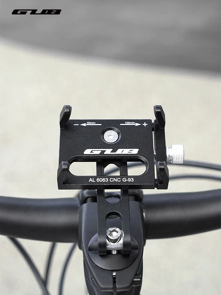GUB G-93 Stem Fork Cell Phone Bike Phone Mount Mobile Smartphone Supporter Stand Silicone Cell Phone Holder bicycle accessories