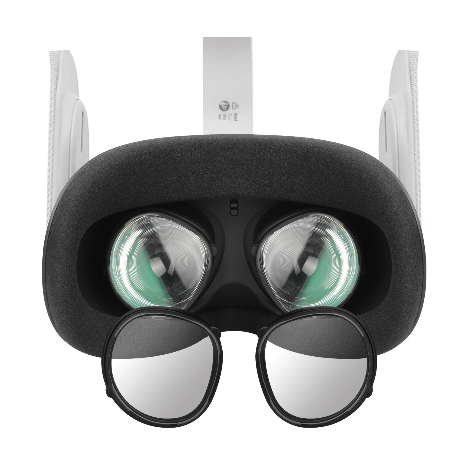 VR accessories headset customized anti-blue light electromagnetic glasses for Oculus Quest 2 VR frame glasses