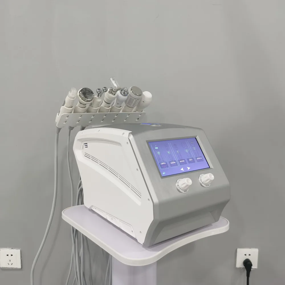 Portable 7 in 1 skin care plasma rf facial cleaning machine with spray gun/ Oxygen Facial machine For Skin Care