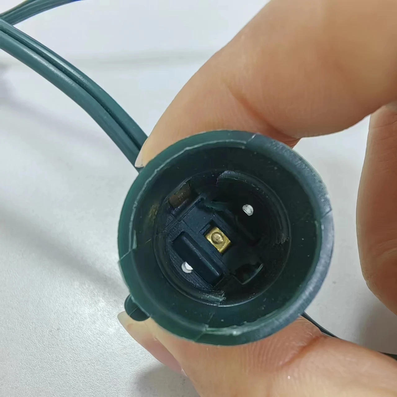 Рождественское украшение для улицы 1000 футов розетка SPT-1 18awg E17