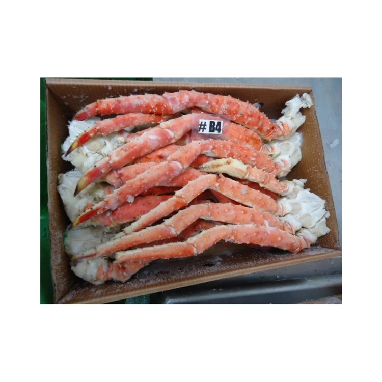 Premium wild caught king crab