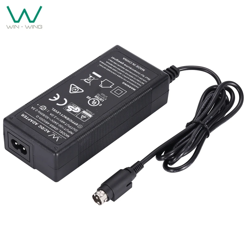 ac dc adapter 48V 2A 36v 2.5A 12V 7.5A 24V 4A AC DC power adapter with TUV-GS UL62368 CE FCC ROHS