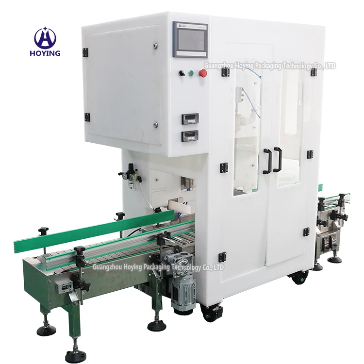 Automatic 2 heads bucket jerry can pail liquid detergent dish washing liquid epoxy weight filling machine 30l