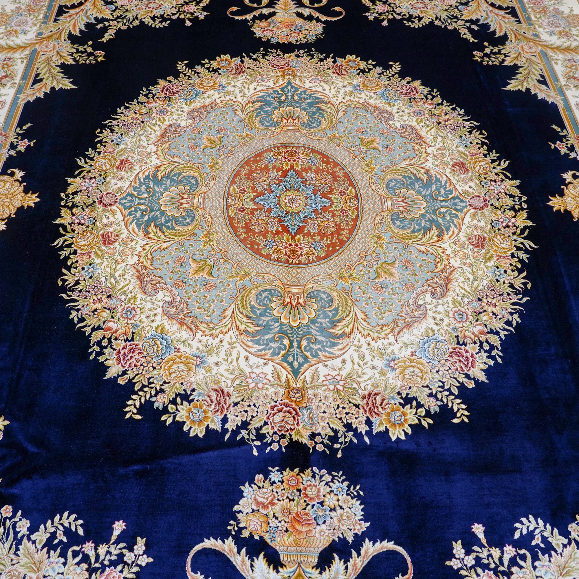 9x12ft Large Vintage Europe Hand Woven  Persian Handmade  Price Customized Turkey Silk Rug